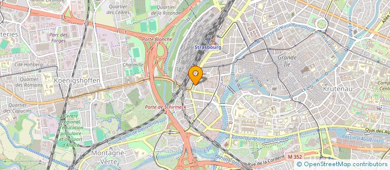 localisation de l'entreprise MAURER&FILS  STRASBOURG