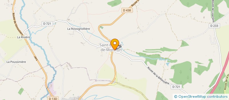 localisation de l'entreprise MAUREY à SAINT-EVROULT-DE-MONTFORT