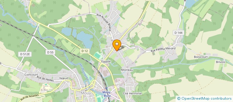 localisation de l'entreprise MAUREZ INVEST  ANGY