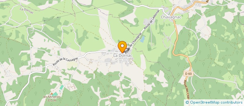 localisation de l'entreprise MAURIAC  LES COTEAUX PERIGOURDINS