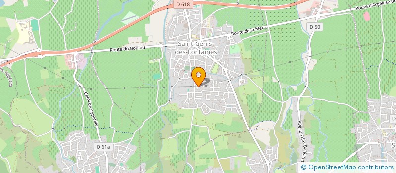 localisation de l'entreprise MAURICAT  SAINT-GENIS-DES-FONTAINES