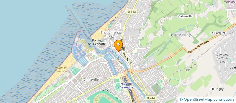 localisation de l'entreprise MAURICE  TROUVILLE-SUR-MER