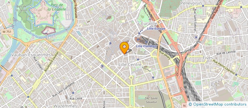 localisation de l'entreprise MAURICE ART.COM à LILLE