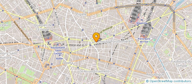 localisation de l'entreprise MAURICE COHEN SARL  PARIS