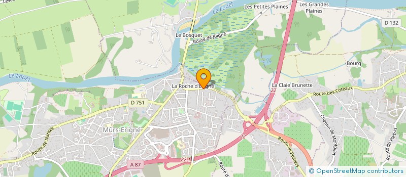 localisation de l'entreprise MAURICE EXPLOITATION  MURS-ERIGNE