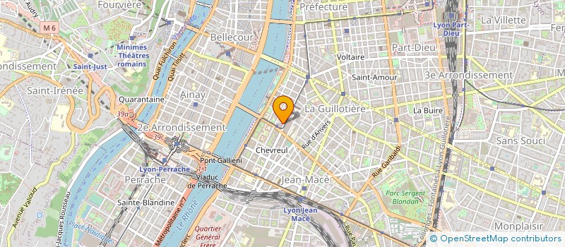 localisation de l'entreprise MAURICE FOURNIER ET ASSOCIES  LYON