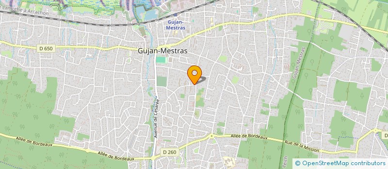 localisation de l'entreprise MAURICE IMMOBILIER  GUJAN-MESTRAS