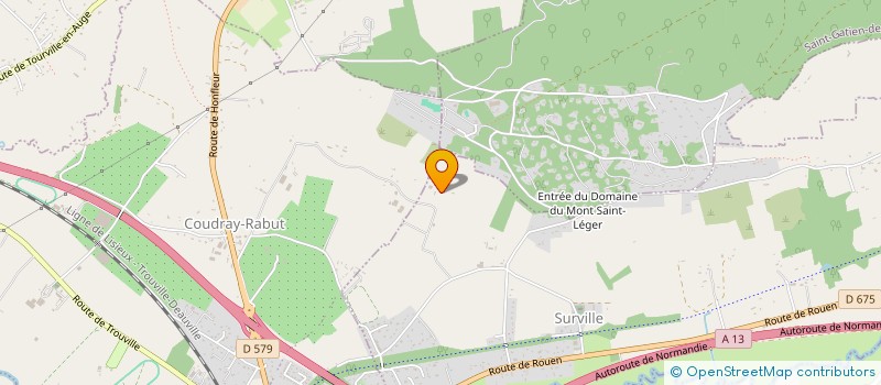 localisation de l'entreprise MAURICE IMMOBILIER  SURVILLE