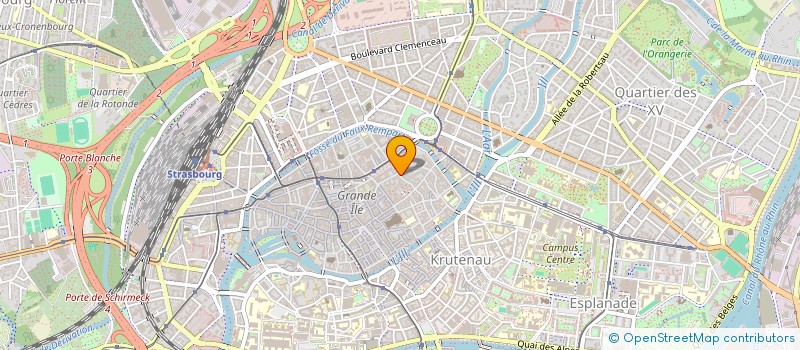 localisation de l'entreprise MAURICE RAVEL à STRASBOURG