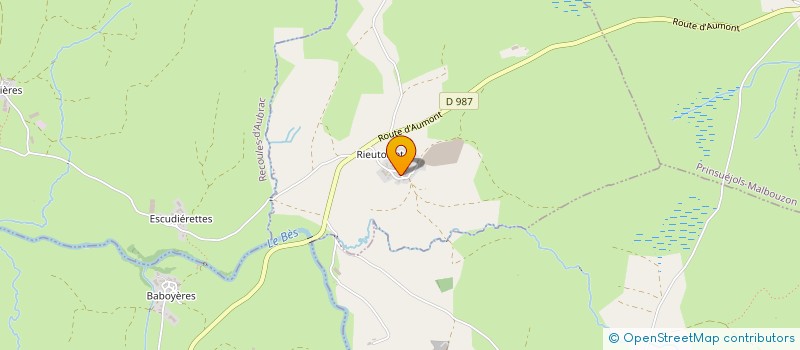 localisation de l'entreprise MAURICE SALTEL  NASBINALS