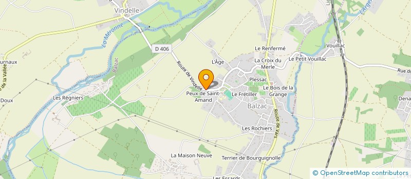 localisation de l'entreprise MAURICE TALLET ENVIRONNEMENT 16- MTE 16 à CHAMPNIERS