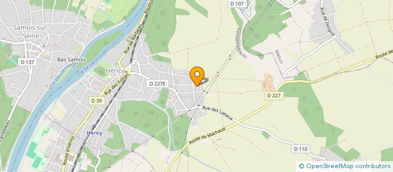 localisation de l'entreprise MAURICE THEVENOT  HERICY