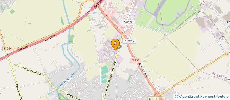 localisation de l'entreprise MAURICE TROTIGNON SARL à DEOLS