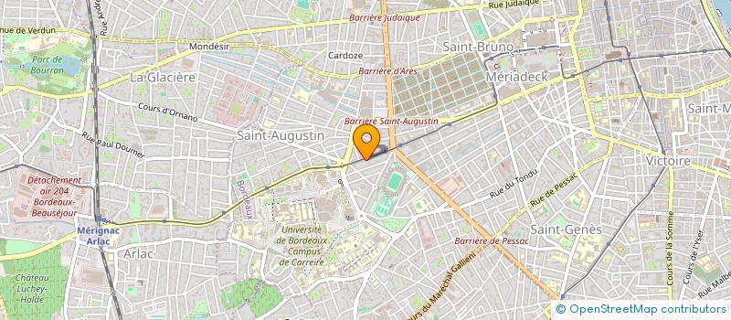 localisation de l'entreprise MAURICIA  BORDEAUX