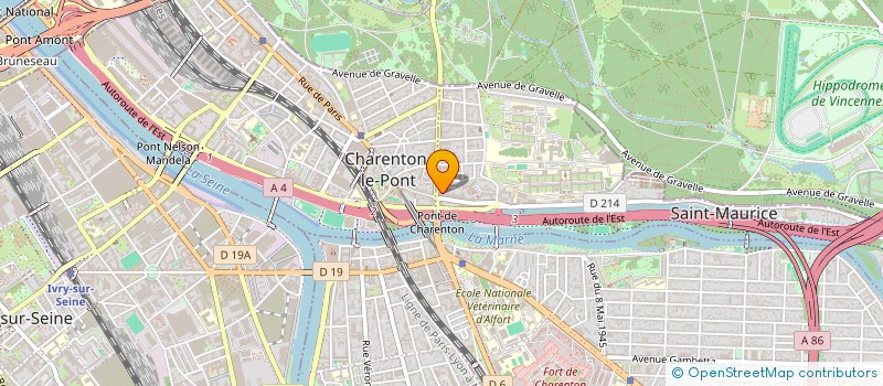 localisation de l'entreprise MAURIDIS à SAINT-MAURICE