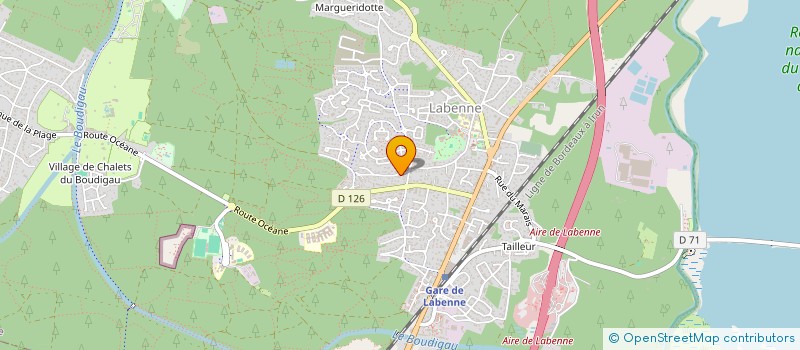 localisation de l'entreprise MAURIES ST JOSEPH  LABENNE