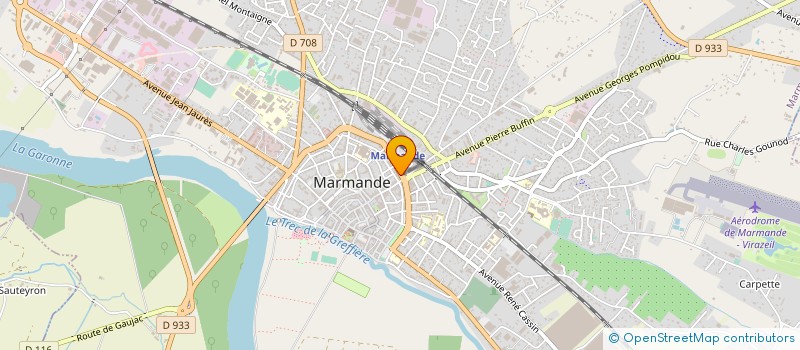 localisation de l'entreprise MAURIG INVESTISSEMENTS à MARMANDE