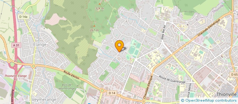 localisation de l'entreprise MAURILUX FRANCE à THIONVILLE