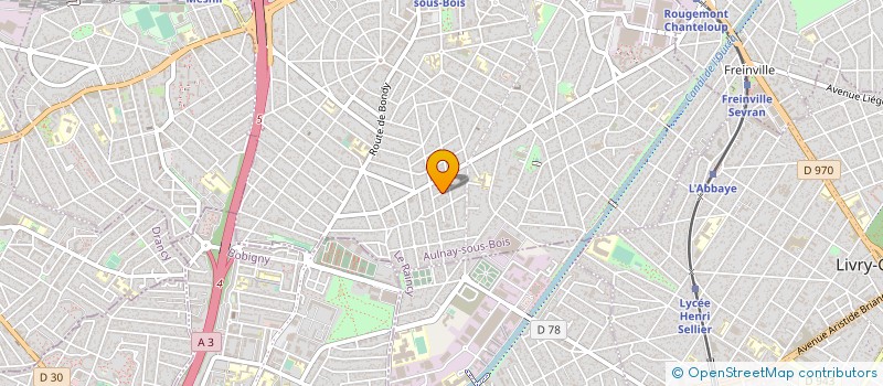 localisation de l'entreprise MAURIN à AULNAY-SOUS-BOIS