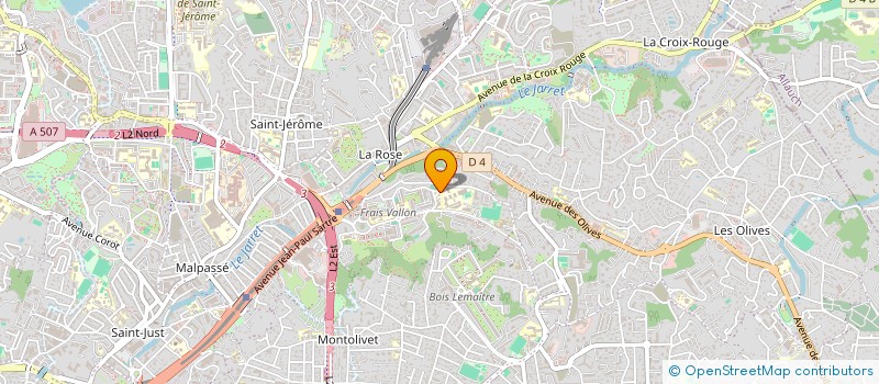 localisation de l'entreprise MAURIN  MARSEILLE