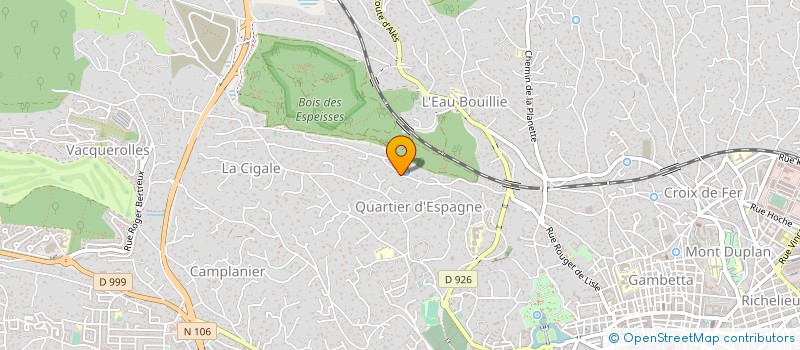 localisation de l'entreprise MAURIN PEINTURE  NIMES