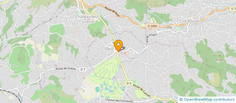 localisation de l'entreprise MAURINI à LA BASTIDE