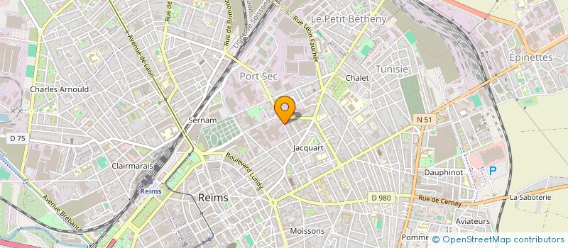 localisation de l'entreprise MAURIPREL  REIMS