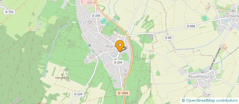 localisation de l'entreprise MAURIROCK  MARMOUTIER