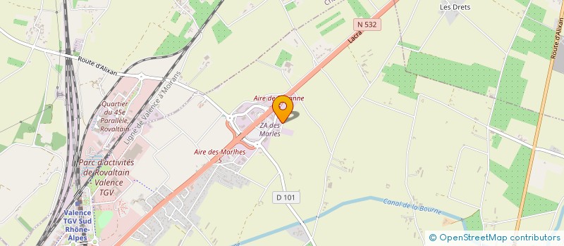 localisation de l'entreprise MAURO  ALIXAN