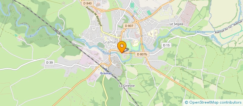 localisation de l'entreprise MAURO COMPANY  GRAMAT