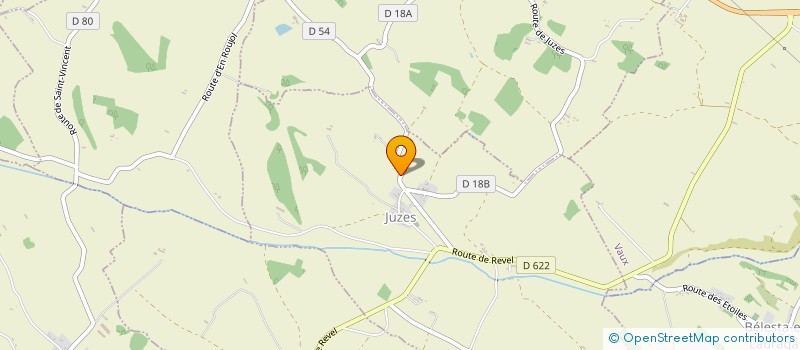 localisation de l'entreprise MAURON  JUZES