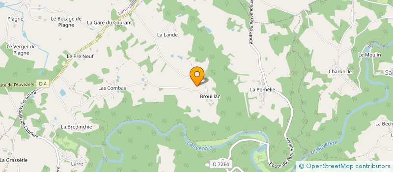 localisation de l'entreprise MAURY à SAINT MEDARD D EXCIDEUIL