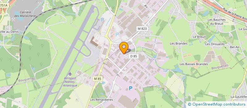 localisation de l'entreprise MAURY INVESTISSEMENTS à SAINT-AIGNAN-GRANDLIEU