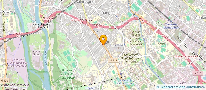 localisation de l'entreprise MAURY MAUBERT à TOULOUSE