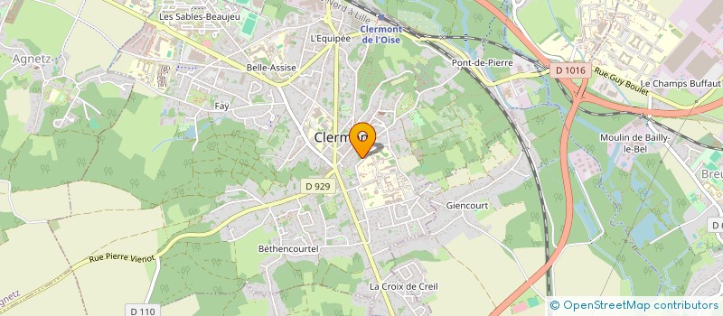 localisation de l'entreprise MAURY'S ART GALLERY à CLERMONT