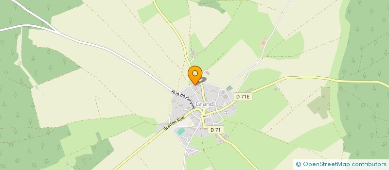 localisation de l'entreprise MAURY SAS  GRAND