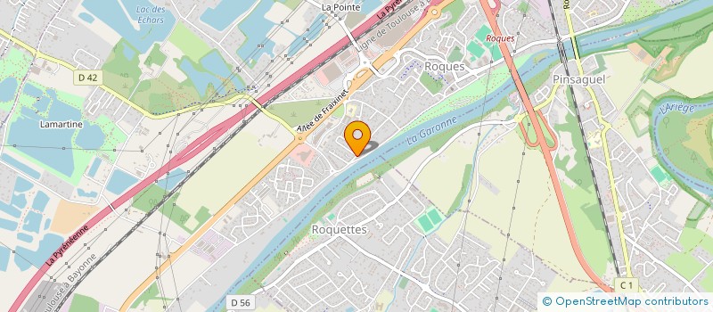 localisation de l'entreprise MAURY SAS  LACROIX-FALGARDE