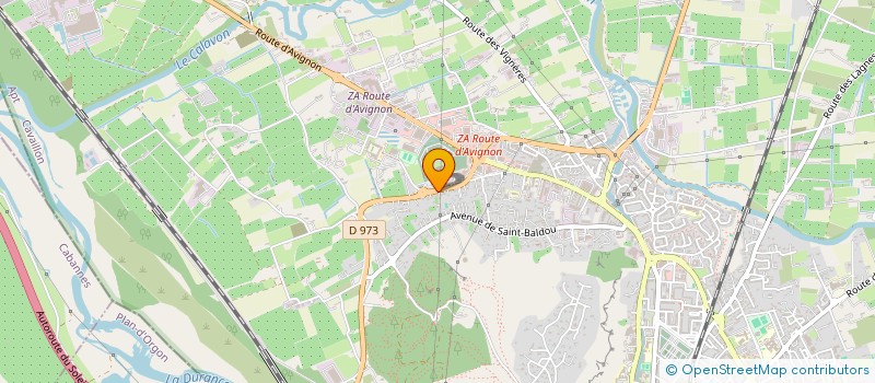 localisation de l'entreprise MAUSSAN  CAVAILLON