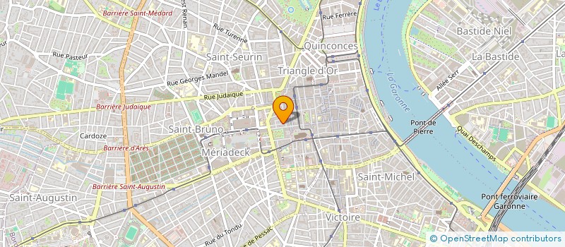 localisation de l'entreprise MAUSSANE  BORDEAUX