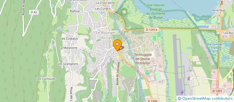 localisation de l'entreprise MAUSSION DUVILLARD  LE BOURGET-DU-LAC