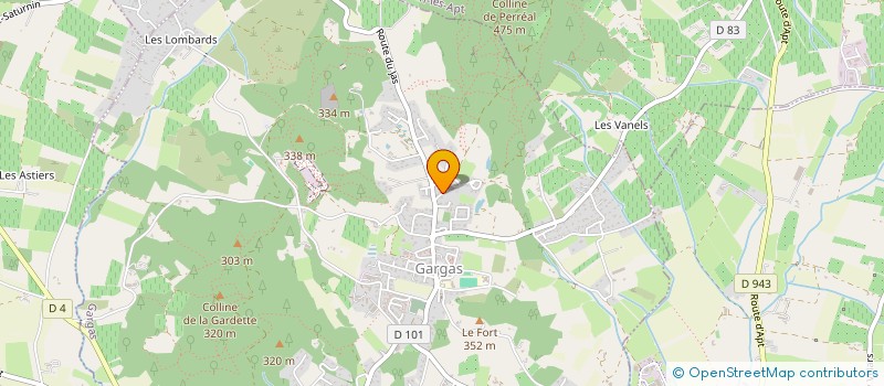 localisation de l'entreprise MAUSSION ERIC ET SARAH  GARGAS