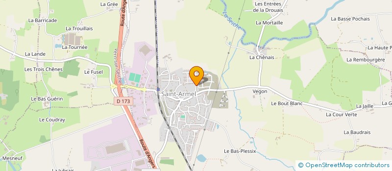 localisation de l'entreprise MAUSSION PERE ET FILS  NOYAL-CHATILLON-SUR-SEICHE