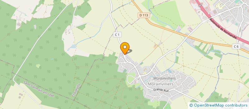 localisation de l'entreprise MAUST INVESTISSEMENT  MORAINVILLIERS