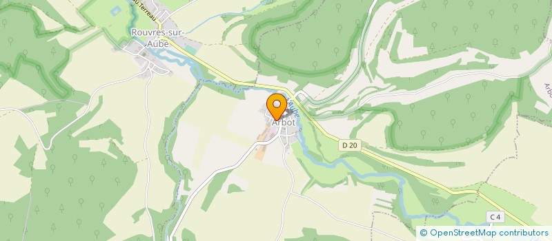 localisation de l'entreprise MAUTE à ARBOT