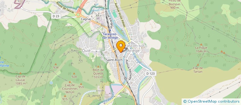 localisation de l'entreprise MAUTHIE à TARASCON-SUR-ARIEGE