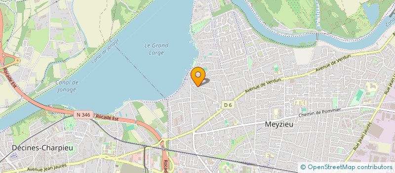 localisation de l'entreprise MAUTOF à MEYZIEU