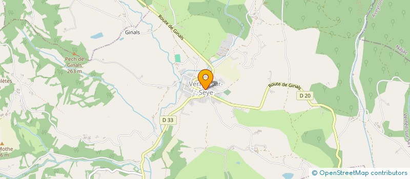 localisation de l'entreprise MAUVAIS COTON  MONTEILS