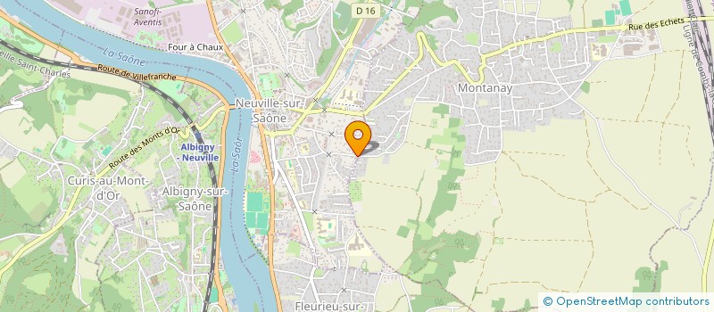 localisation de l'entreprise MAUVAIS ELEVE  NEUVILLE-SUR-SAONE