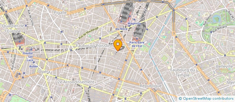 localisation de l'entreprise MAUVAIS GENRE  PARIS