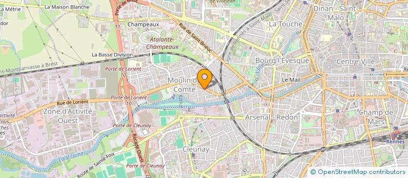 localisation de l'entreprise MAUVAIS KARMA  RENNES